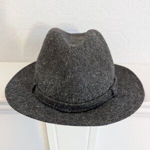 Vintage Grey Stetson Fedora Wool Hat- 7 1/4